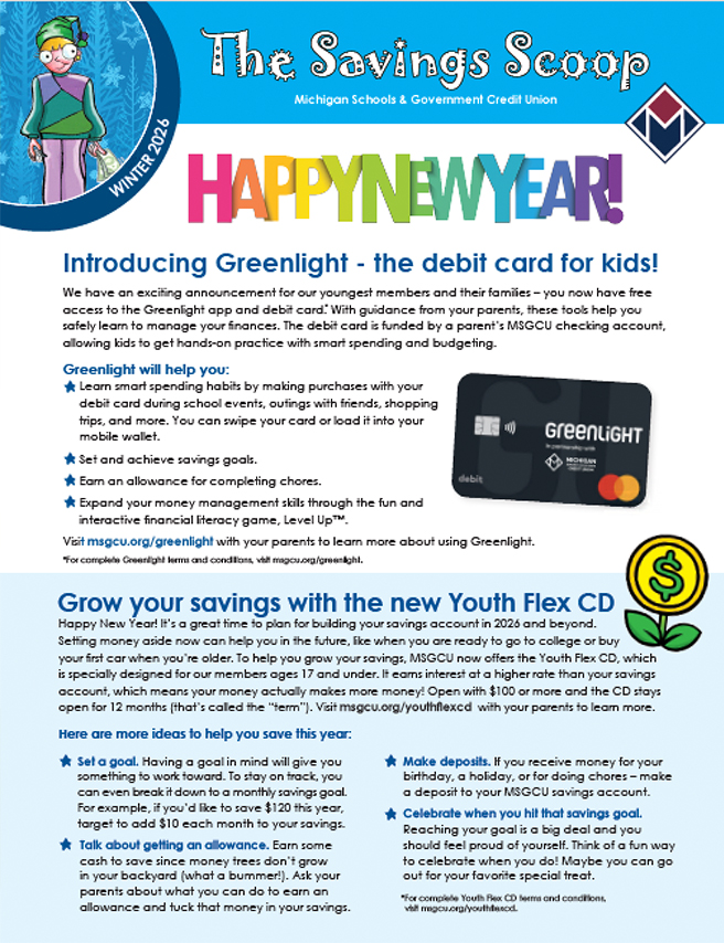 Save A Lot Squad Youth Newsletter